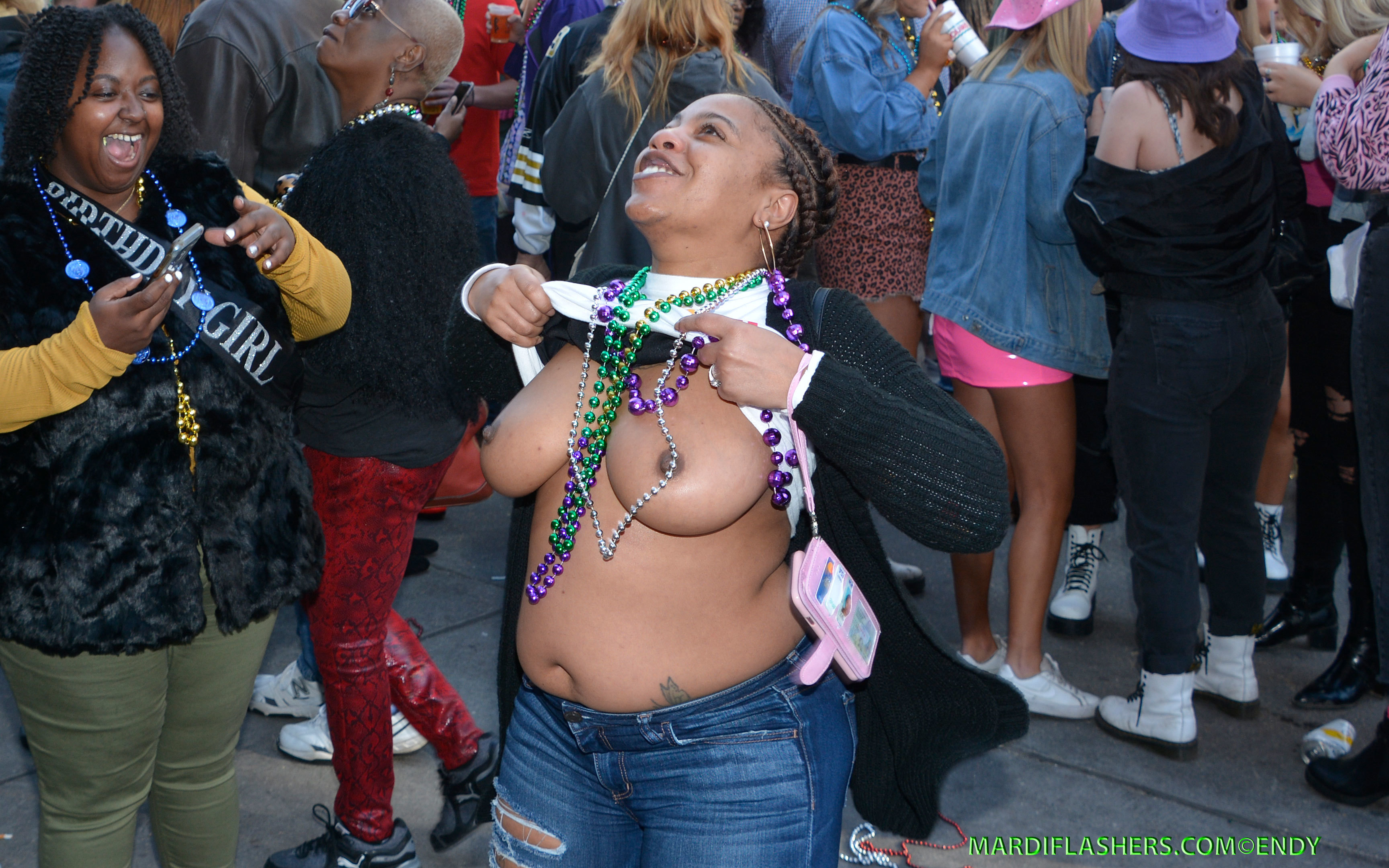 More Marci Gras Titties ShesFreaky