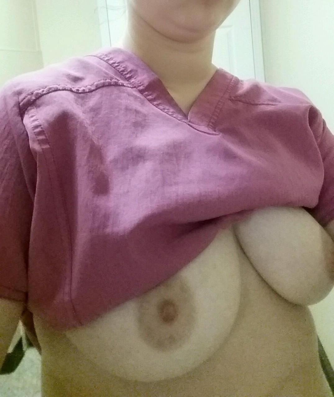 Big Milky Pregnant Tits