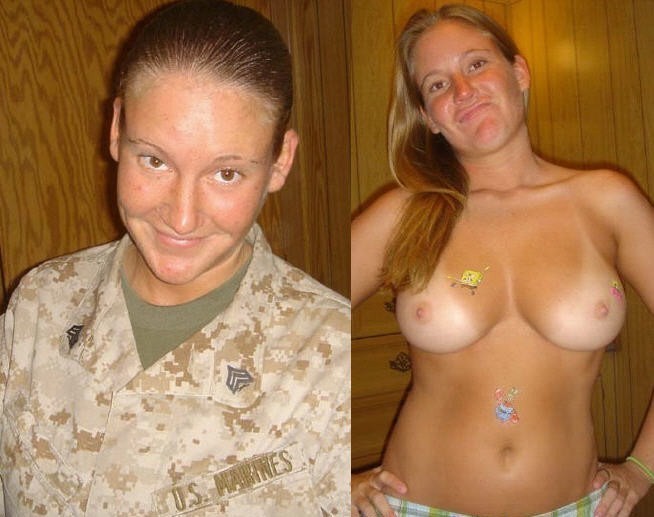 Military Dressed Undressed Shesfreaky 1291
