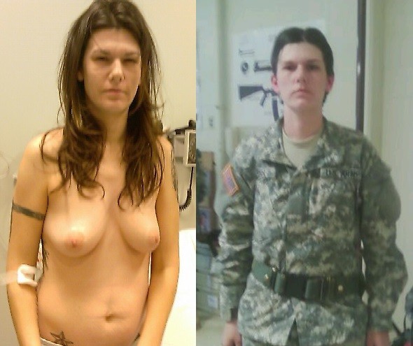 Military Dressed Undressed - Shesfreaky-1117