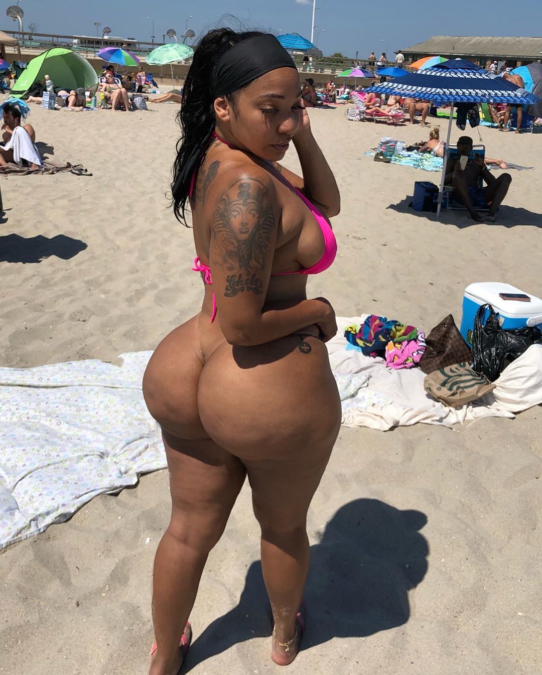 the Asses beach at