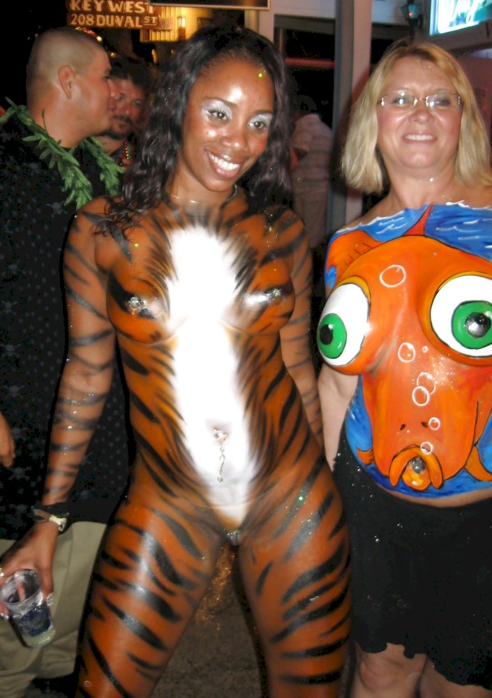 Body Paint In Public Naked Shesfreaky