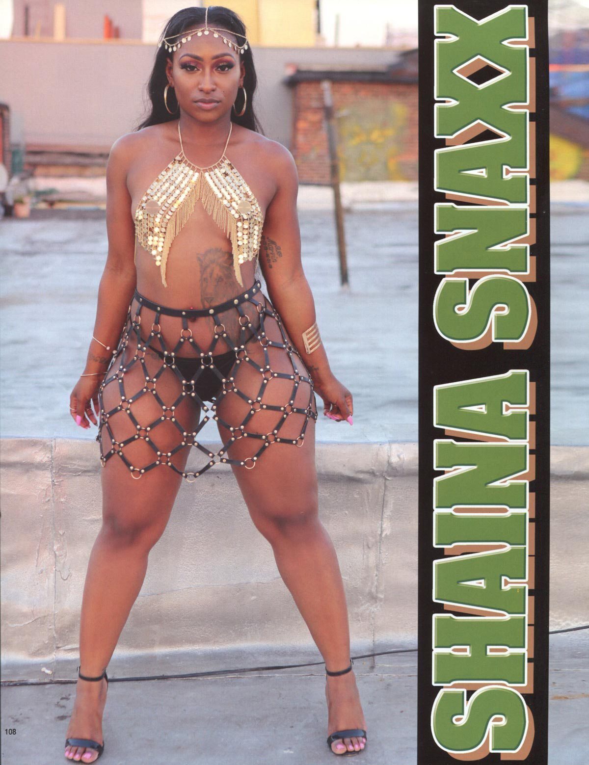 Shaina Snaxx Featured In Straight Stuntin Magazine Issue 47 - ShesFreaky