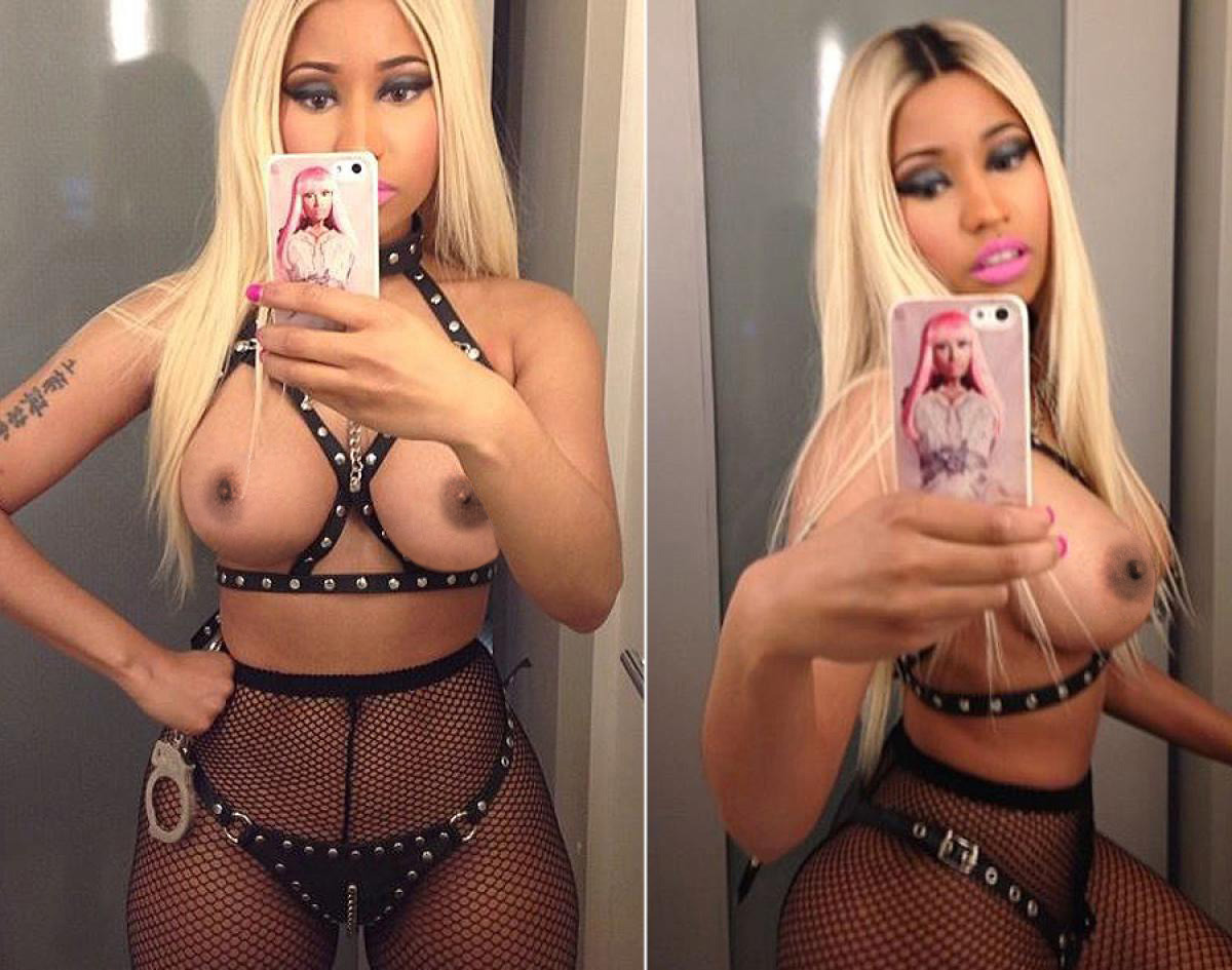 Nicki Minaj busty , Sexy celeb rapper celebrity nude and sexy photos