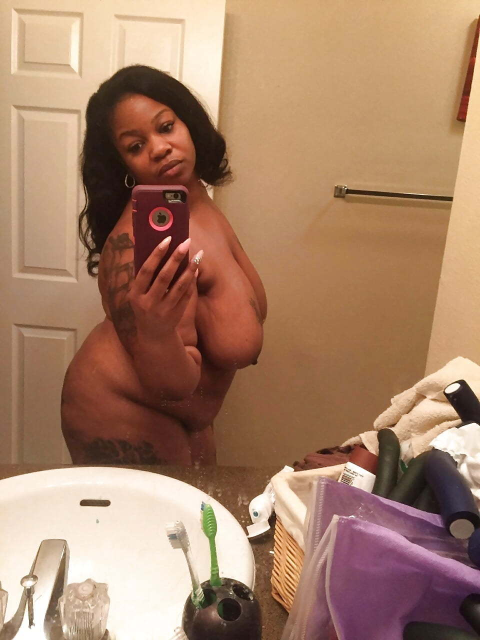 BBW Ebony Selfie ShesFreaky