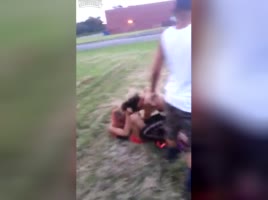 Watch Video As Big Butt Lady Got Completely Stripped While Fighting